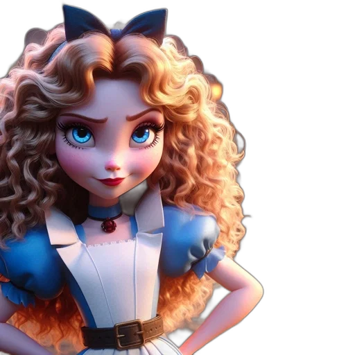 3d render, cartoon, concept art, fantasy art transparent PNG cut-out