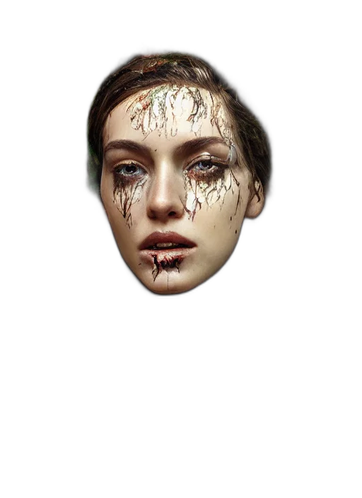 face, mask, jewelry, creature transparent PNG cut-out