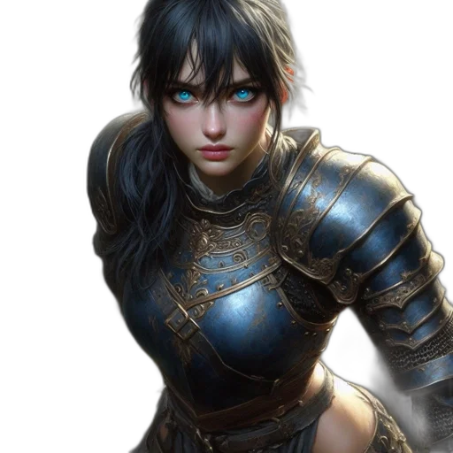 sword, face, fantasy art, concept art transparent PNG cut-out