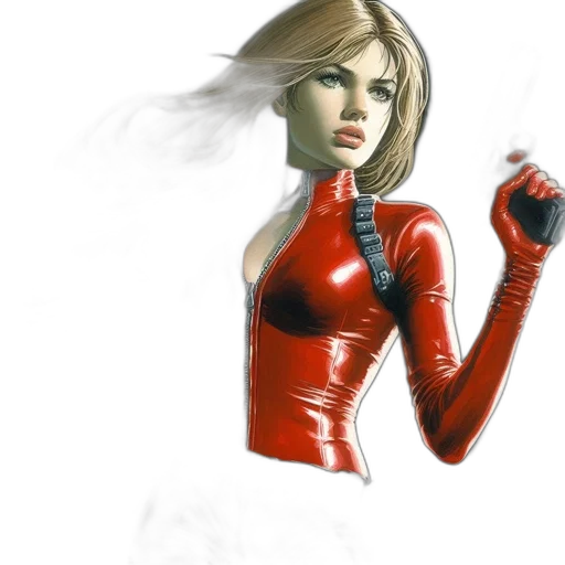 jacket, concept art, comic book art, photorealistic transparent PNG cut-out