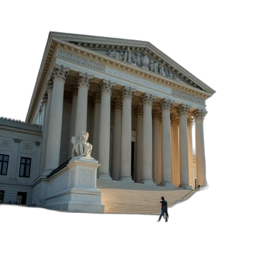 building, staff, supreme, court transparent PNG cut-out