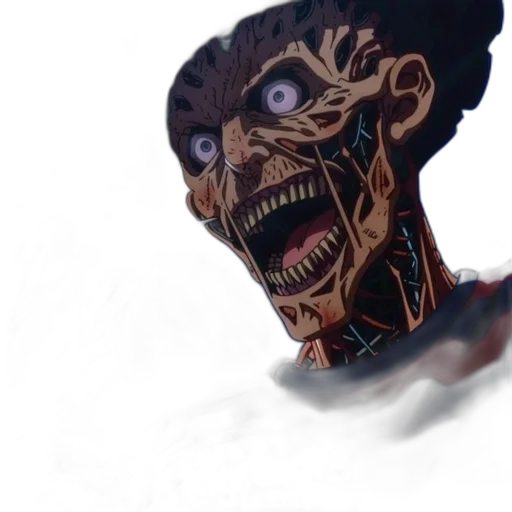 mask, face, creature, staff transparent PNG cut-out