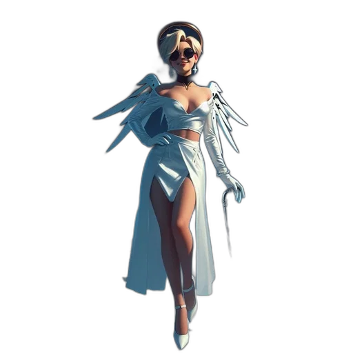 dress, staff, concept art, pixel art transparent PNG cut-out