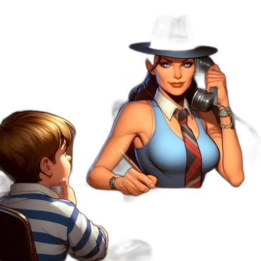 hat, weapon, face, robot transparent PNG cut-out