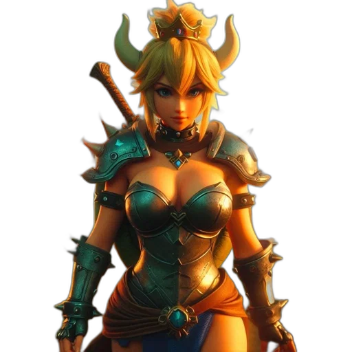 dragon, crown, weapon, staff transparent PNG cut-out