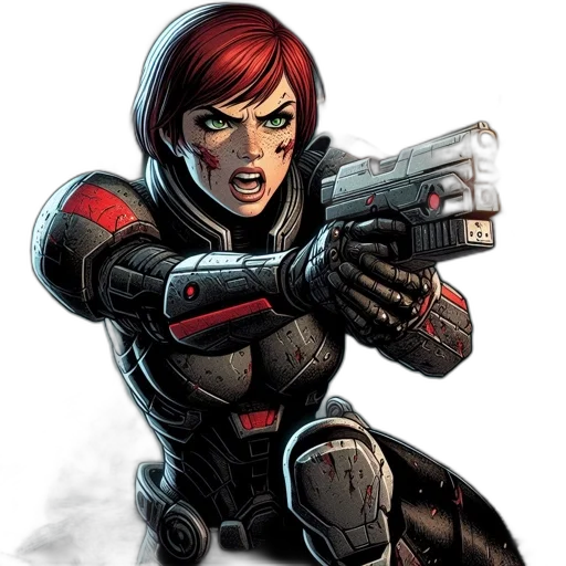 weapon, comic book art, concept art, cartoon transparent PNG cut-out