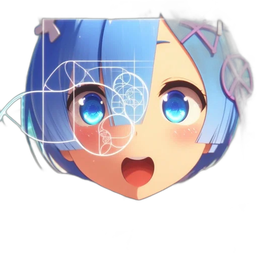 robot, face, mask, crown transparent PNG cut-out