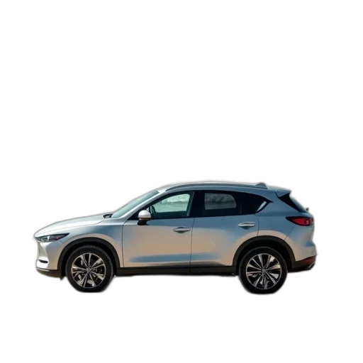 car, silver, suv, parked transparent PNG cut-out