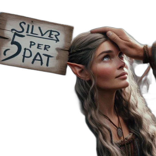 jewelry, staff, face, fantasy art transparent PNG cut-out