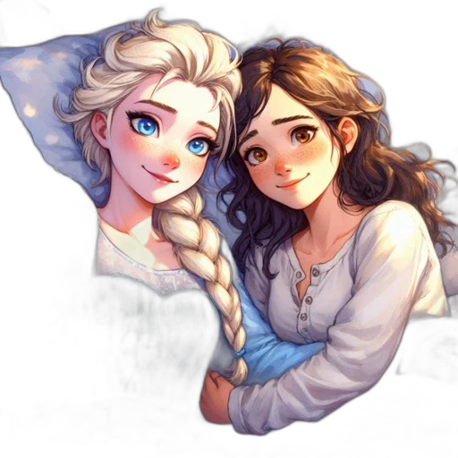 fantasy art, watercolor, pixel art, concept art transparent PNG cut-out