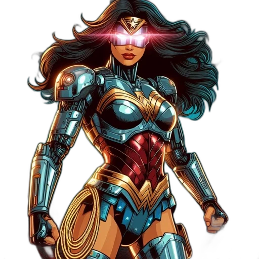 comic book art, concept art, fantasy art, cartoon transparent PNG cut-out