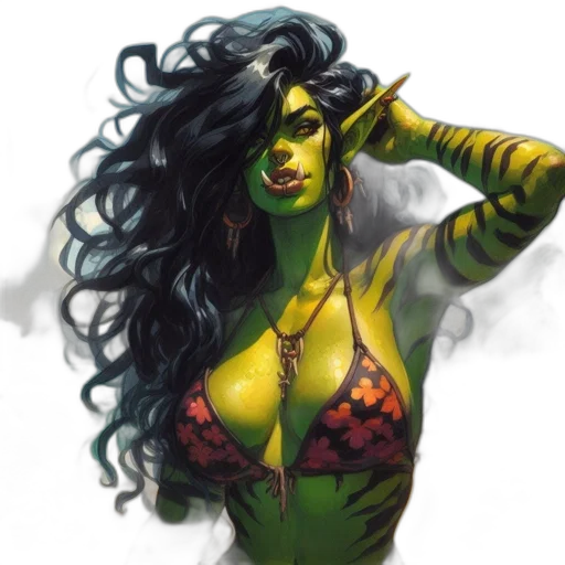 comic book art, fantasy art, concept art, photorealistic transparent PNG cut-out