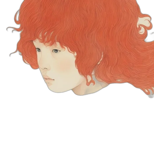 hair, face, mask, crown transparent PNG cut-out