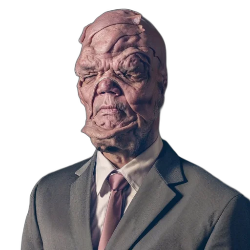 mask, face, staff, creature transparent PNG cut-out