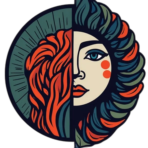 hair, face, crown, cartoon transparent PNG cut-out