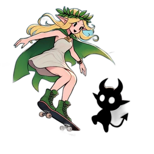concept art, pixel art, fantasy art, cartoon transparent PNG cut-out
