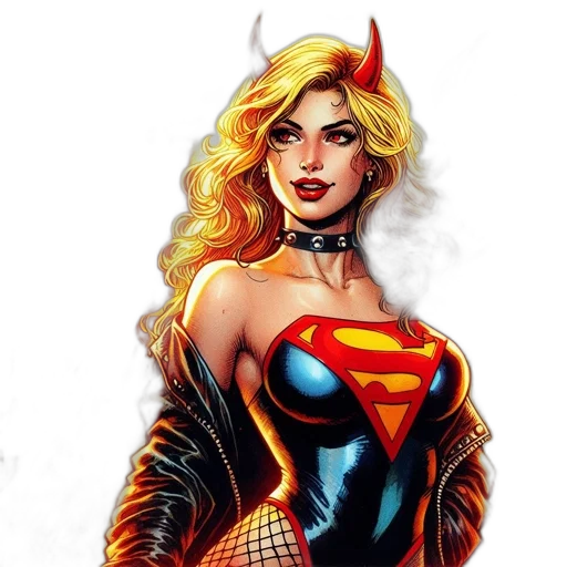 comic book art, concept art, fantasy art, cartoon transparent PNG cut-out