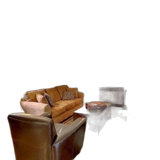 furniture, crown, hair, 3d render transparent PNG cut-out