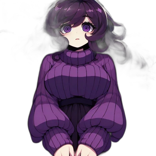 dress, jacket, creature, hair transparent PNG cut-out