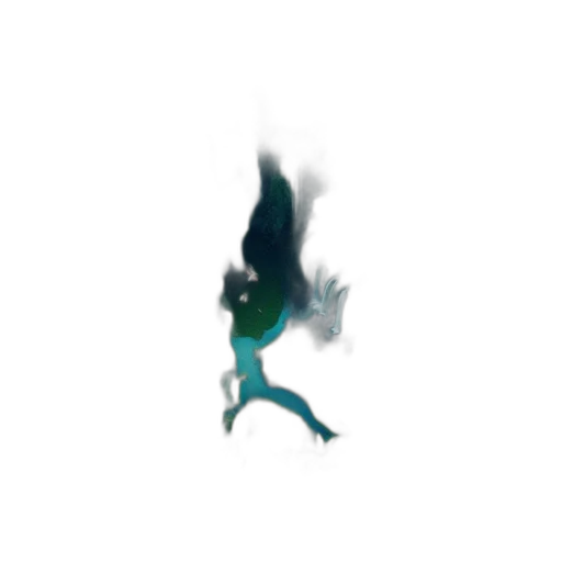 creature, dragon, hair, mask transparent PNG cut-out