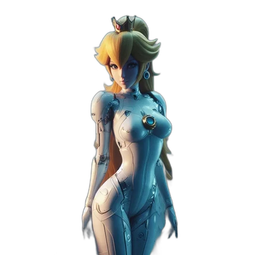 robot, dress, staff, mask transparent PNG cut-out