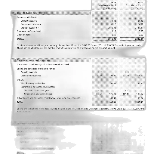 image, financial, report, showing transparent PNG cut-out