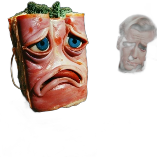 mask, face, food, creature transparent PNG cut-out
