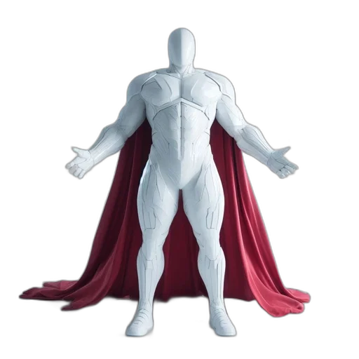 robot, 3d render, concept art, comic book art transparent PNG cut-out