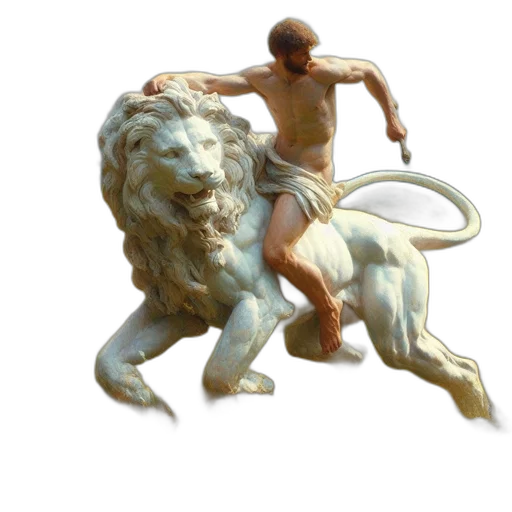 animal, creature, 3d render, concept art transparent PNG cut-out