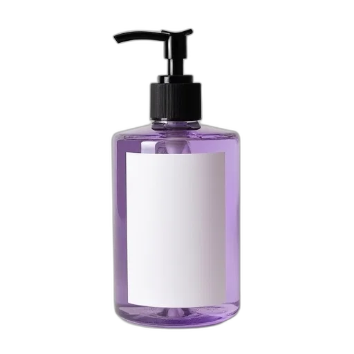 bottle, 3d render, photorealistic, eco transparent PNG cut-out