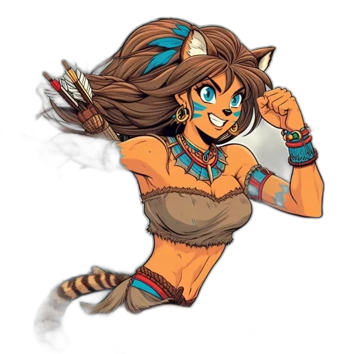 staff, fantasy art, concept art, anime transparent PNG cut-out