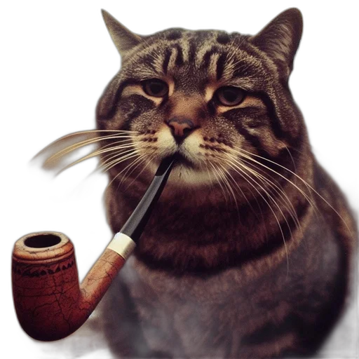 staff, animal, photorealistic, oil painting transparent PNG cut-out