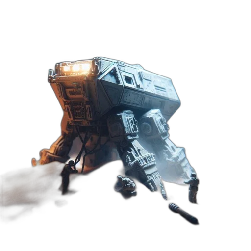 robot, weapon, creature, dragon transparent PNG cut-out