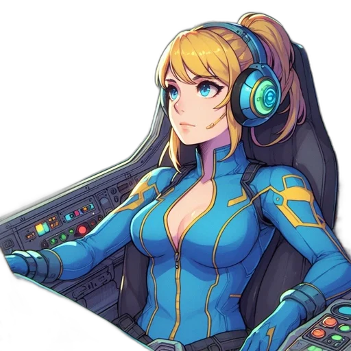 jacket, robot, staff, dress transparent PNG cut-out