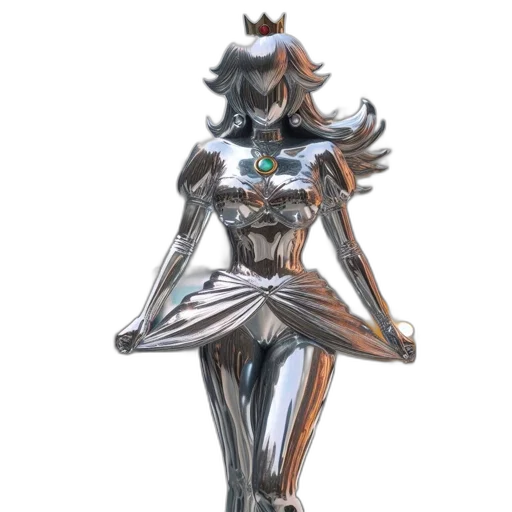 crown, robot, sword, jewelry transparent PNG cut-out