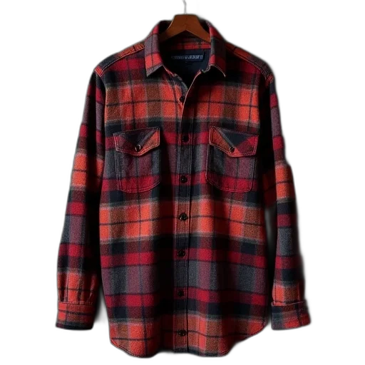 jacket, flimsy, flannel, shirt transparent PNG cut-out
