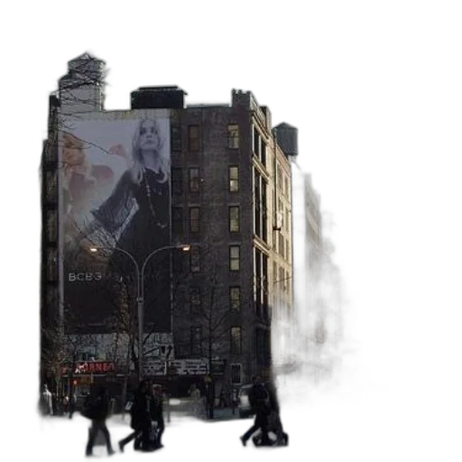 building, concept art, photorealistic, comic book art transparent PNG cut-out