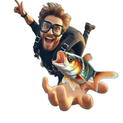 animal, staff, concept art, 3d render transparent PNG cut-out