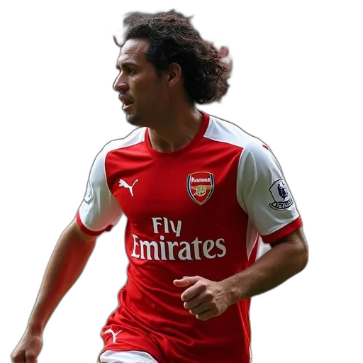 photorealistic, mauri, arsenal, transfer transparent PNG cut-out