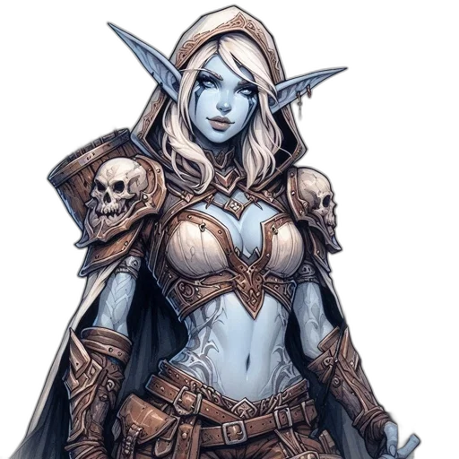 fantasy art, concept art, comic book art, pixel art transparent PNG cut-out