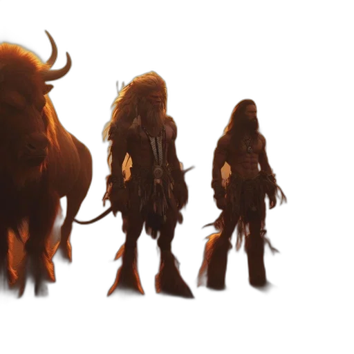 animal, concept art, fantasy art, 3d render transparent PNG cut-out