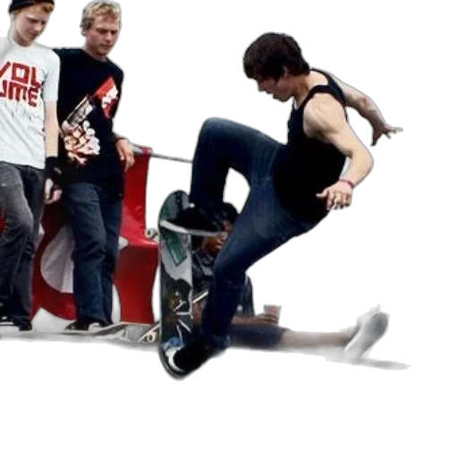 shoes, staff, concept art, skateboarder transparent PNG cut-out