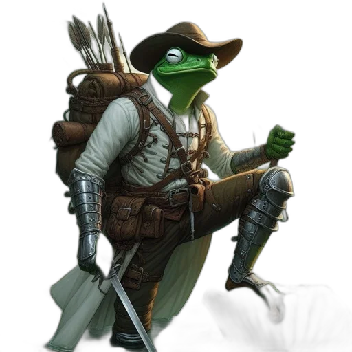 weapon, staff, hat, animal transparent PNG cut-out