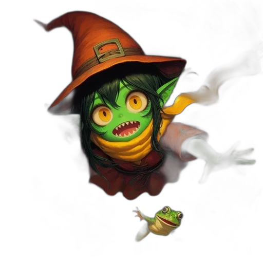 mask, staff, creature, face transparent PNG cut-out