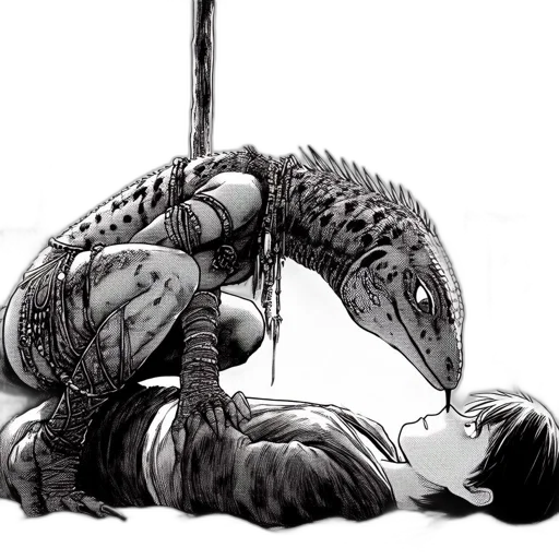sword, creature, dragon, weapon transparent PNG cut-out