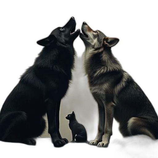 animal, photorealistic, concept art, 3d render transparent PNG cut-out