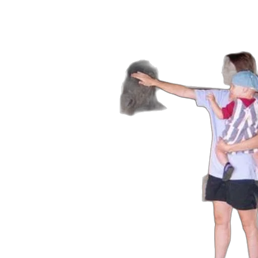 hair, weapon, mask, staff transparent PNG cut-out