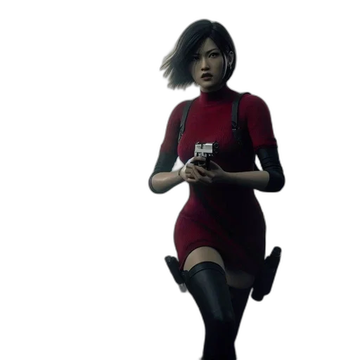 dress, staff, concept art, 3d render transparent PNG cut-out