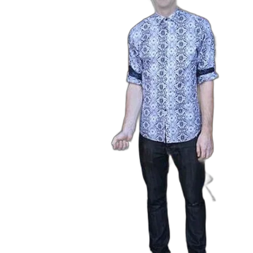 staff, jacket, dress, 3d render transparent PNG cut-out