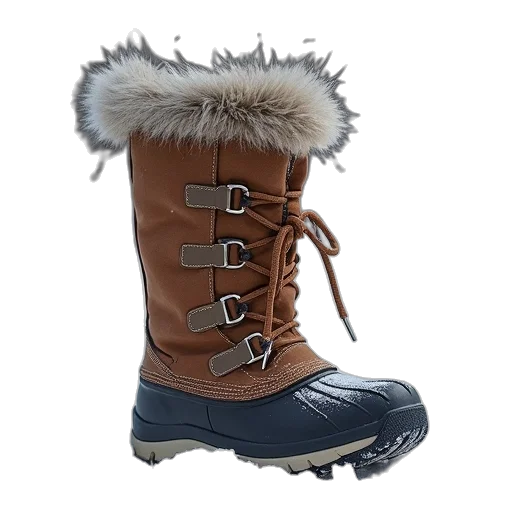 shoes, sore, snow, boot transparent PNG cut-out